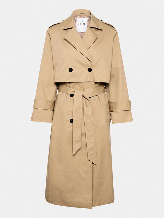 Karen by Simonsen Karen by Simonsen Trench Mari 10104755 Bež Regular Fit