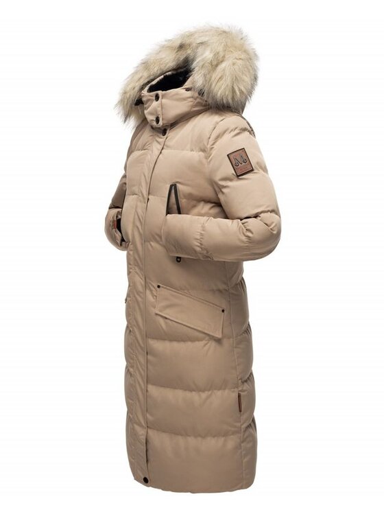 Marikoo Marikoo Kurtka zimowa Schneesternchen Brązowy Casual Fit