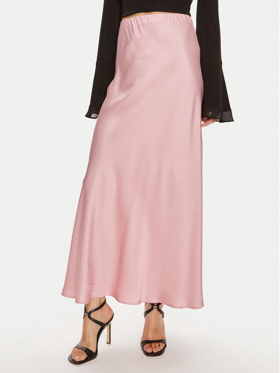 ViCOLO ViCOLO Fustă maxi TB0342 Roz Regular Fit