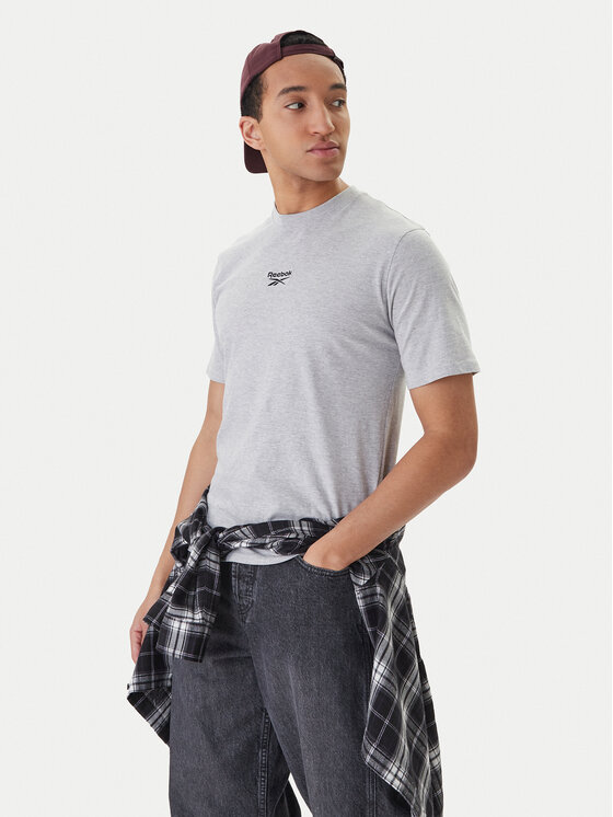 Reebok Reebok T-Shirt Branagan RK25561CCM Γκρι Regular Fit