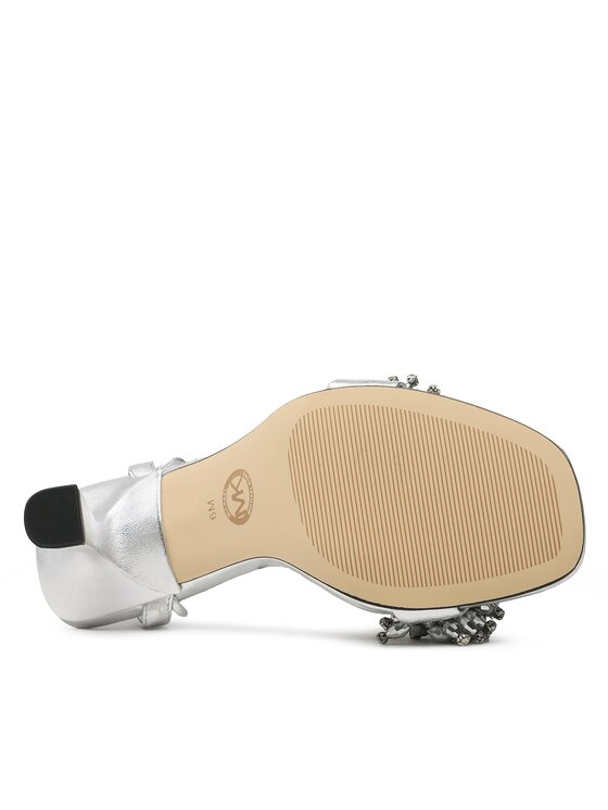 MICHAEL Michael Kors Sandales Lucia Sandal 40S3LCHS1M Argent Modivo