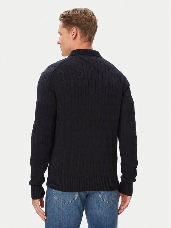 Tommy Hilfiger Tommy Hilfiger Cardigan MW0MW44756 Blu scuro Regular Fit