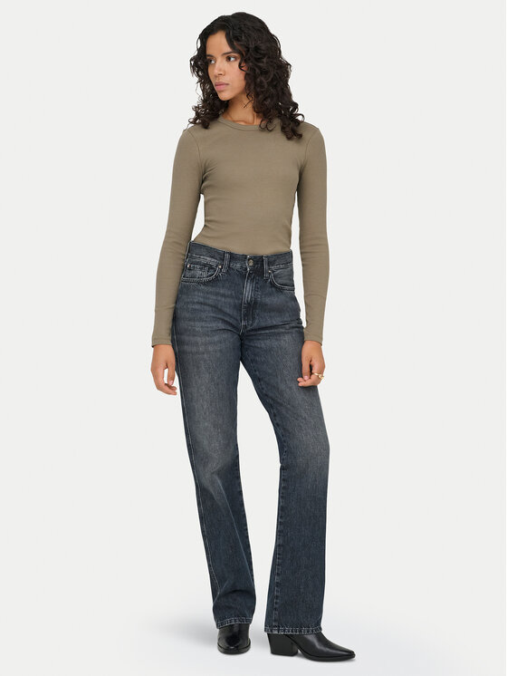 ONLY ONLY Halenka Val 15371305 Hnědá Regular Fit