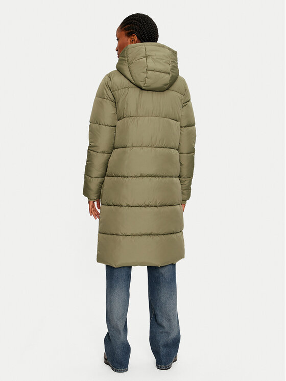 Pieces Pieces Kurtka zimowa 17115627 Zielony Regular Fit
