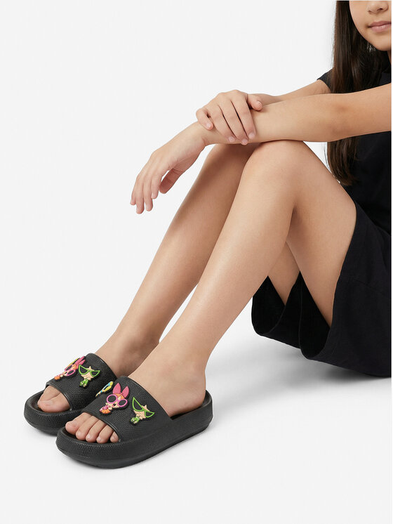Powerpuff Girls Şlapi CEO-CP90-SS26-323WBPPG Negru