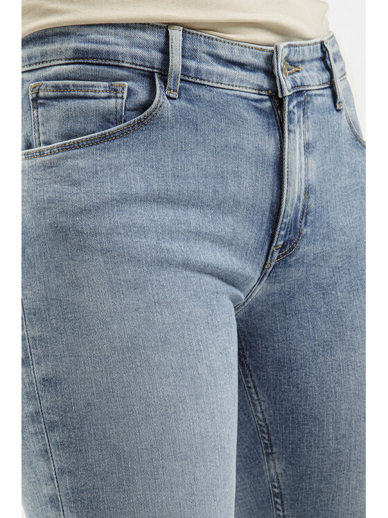 Cross Jeans Cross Jeans Szorty jeansowe P 457-036 Niebieski
