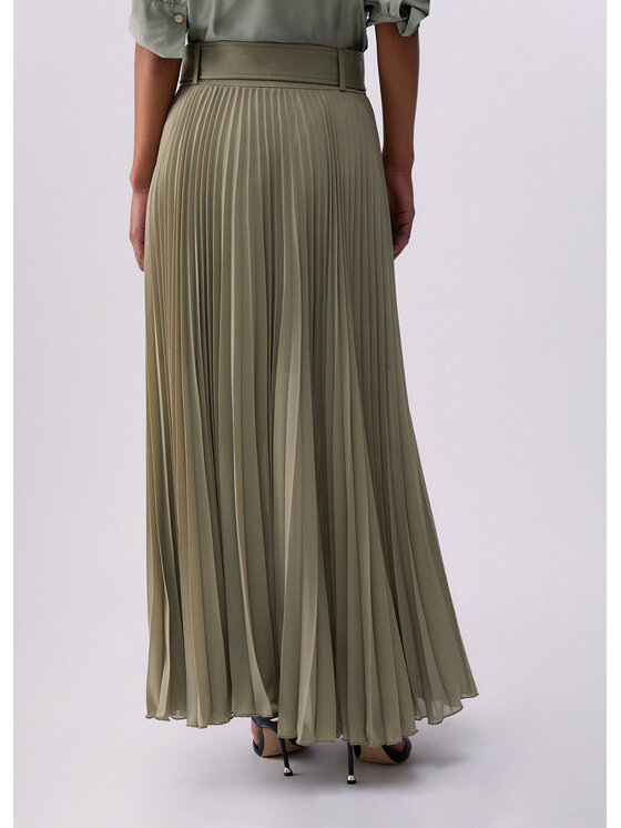 Liu Jo Liu Jo Gonna maxi CA6359T4691P9639 Verde Regular Fit