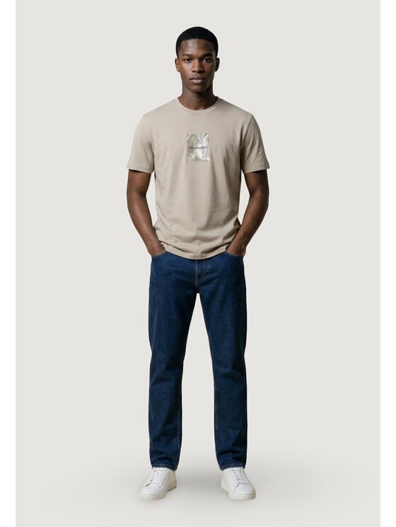 Armani Exchange Armani Exchange T-shirt XM002501 AF10356 Beige Casual Fit