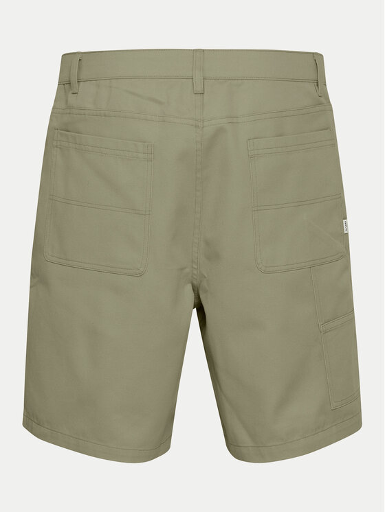 Solid Solid Шорти з тканини Alann 21108215 Зелений Relaxed Fit
