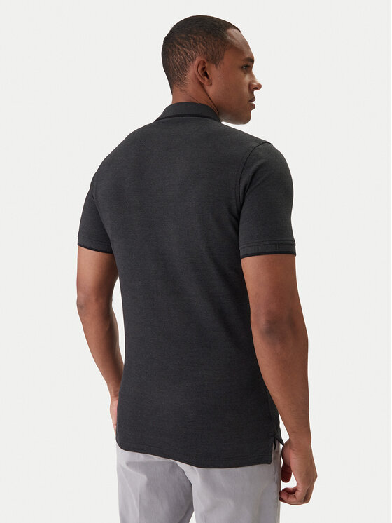 Jack & Jones Jack & Jones Поло Paulos 12136668 Чорний Slim Fit