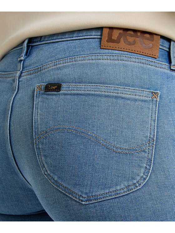 Lee Lee Jeansy L526ERPA Niebieski Skinny Fit
