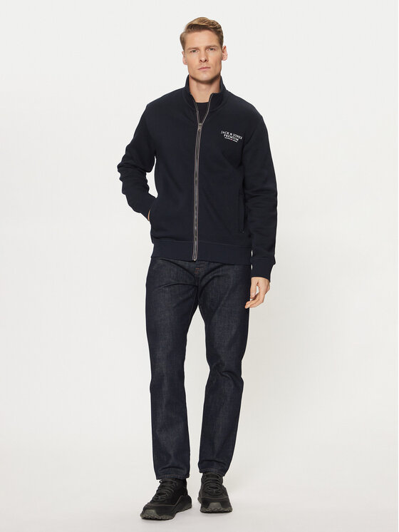 Jack&Jones Jack&Jones Pulóver Bluarchie 12228676 Sötétkék Regular Fit