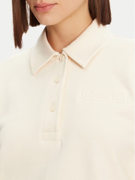Lacoste Lacoste Pulóver SF0351 Bézs Relaxed Fit