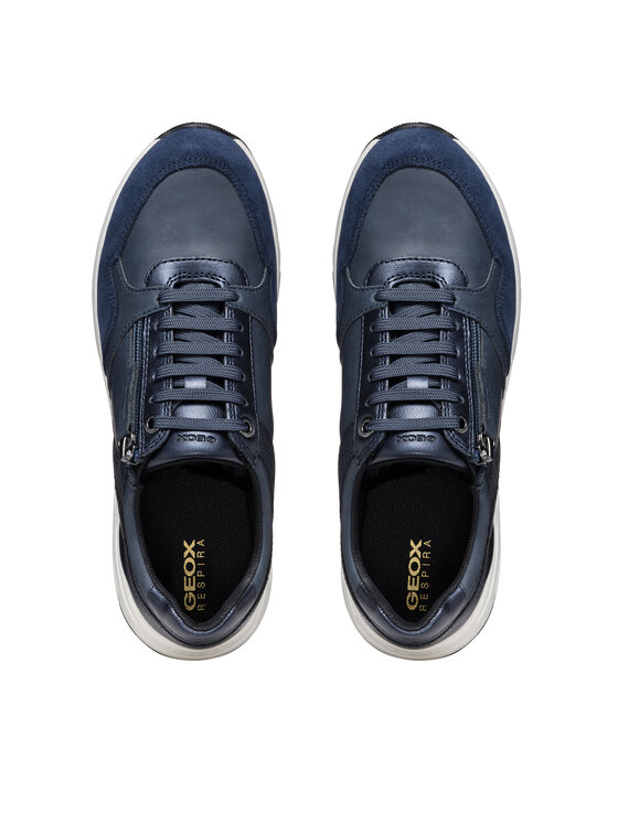 Geox Sneakers D Bulmya D36NQB 0MENF CF44N Bleu marine Modivo