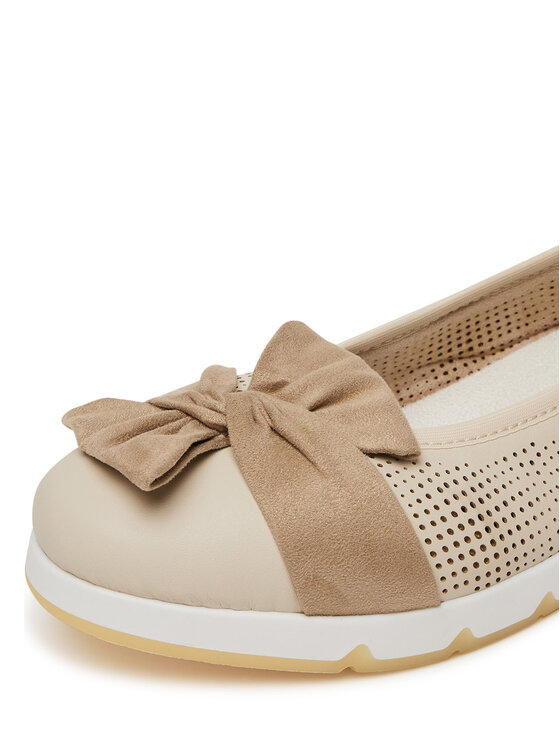 Rieker Rieker Ballerinas L3066-60 Beige
