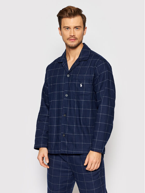 Polo Ralph Lauren Polo Ralph Lauren Pižama 714754038003 Mornarsko modra