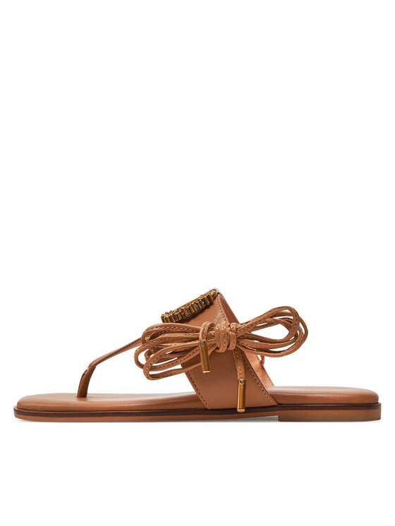 TWINSET TWINSET Sandaalid 241TCP220 Pruun