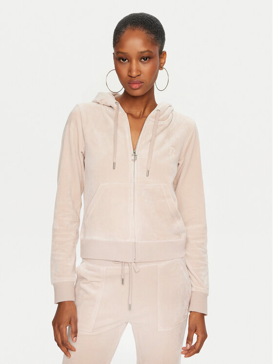 Juicy Couture Juicy Couture Džemperis Robertson JCAP176 Rožinė Slim Fit