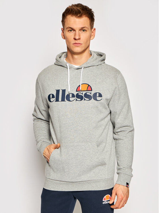 Ellesse Džemperis ar kapuci Sl Gottero Oh Pelēks Regular Fit