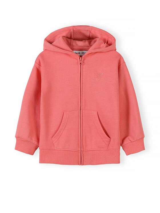 minoti minoti Bluza 30FLEECE110 Koralowy Regular Fit