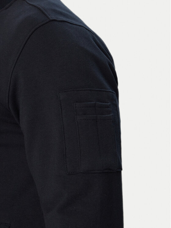 Aeronautica Militare Aeronautica Militare Bluza 262FE2134UF00662 Granatowy Regular Fit