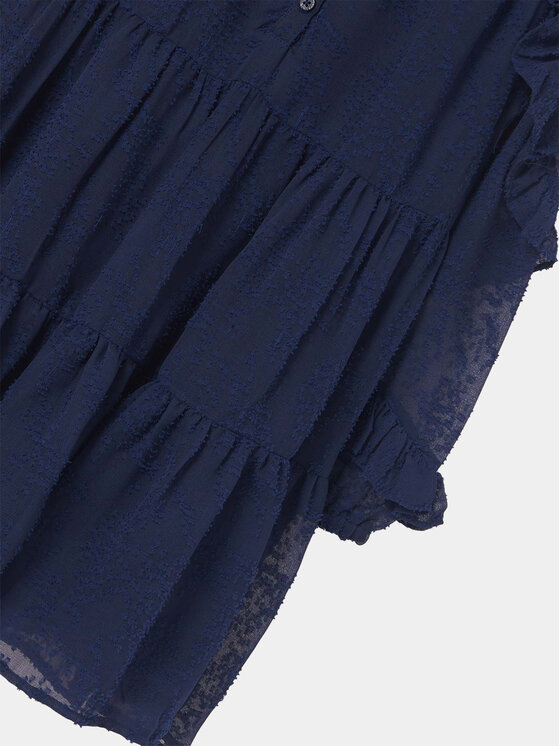 Mayoral Mayoral Elegantes Kleid 7.957 Dunkelblau Regular Fit