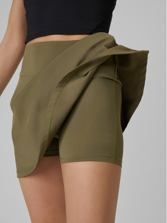 4F 4F Spódnica ołówkowa SOLAR PUNK Khaki Slim Fit