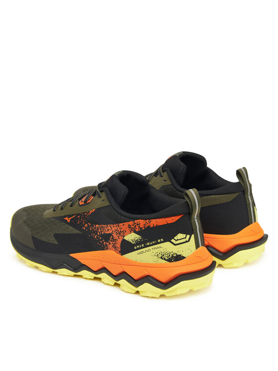 Mizuno Mizuno Běžecké boty Wave Daichi 9 J1GJ2573 Zelená
