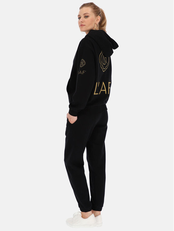 L’AF L’AF Bluza Bobi Czarny Relaxed Fit