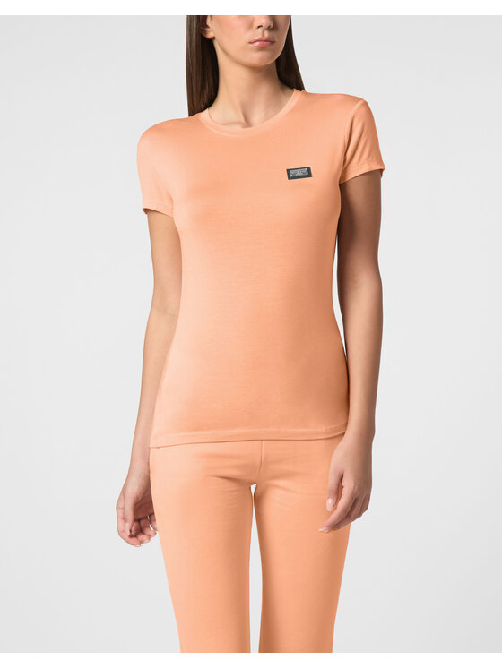 PHILIPP PLEIN PHILIPP PLEIN T-Shirt 9535 Oranžová Skin Tight Fit