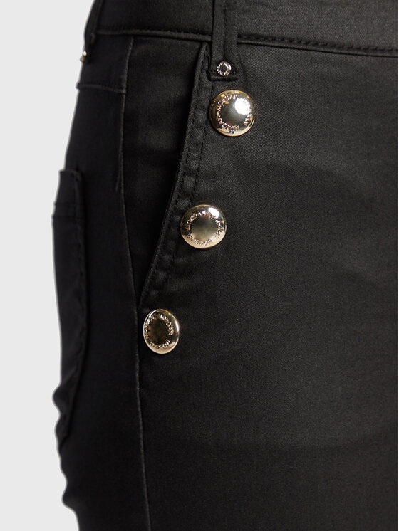 Morgan Morgan Hlače iz tkanine 222-PAOLO Črna Slim Fit