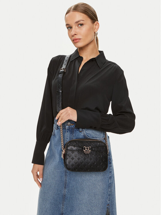 Guess Guess Torbica Arlena Logo (PG) HWPG93 36140 Crna