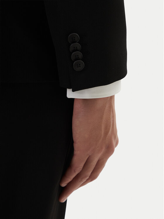 HUGO HUGO Costum Karlo-Flips251X 50549657 Negru Modern Fit
