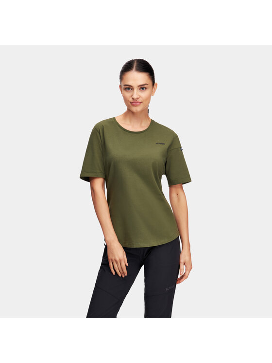 Alpinus Alpinus T-Shirt Tulamba Khaki Regular Fit