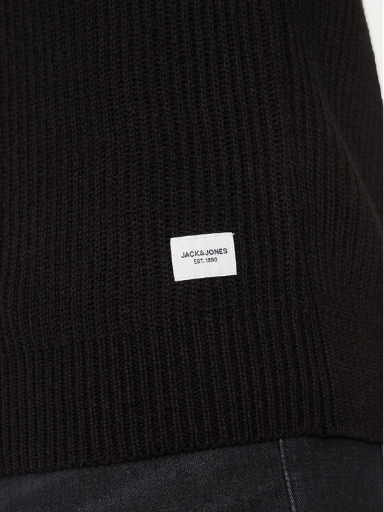 Jack & Jones Jack & Jones Golf Pannel 12258472 Czarny Regular Fit