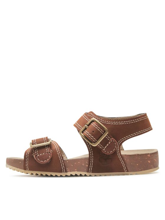 Timberland Timberland Sandały Castle Island 2 Strap TB0A5SZT9311 Brązowy