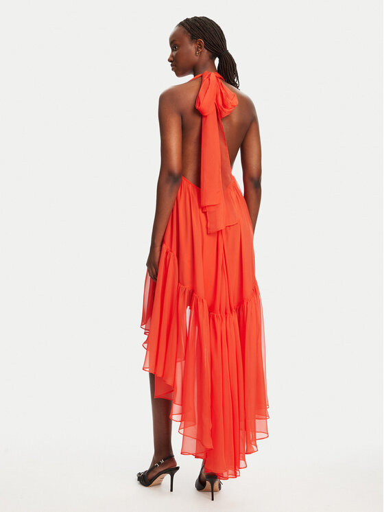 Bardot Bardot Sukienka koktajlowa Leona 59861DB Koralowy Regular Fit