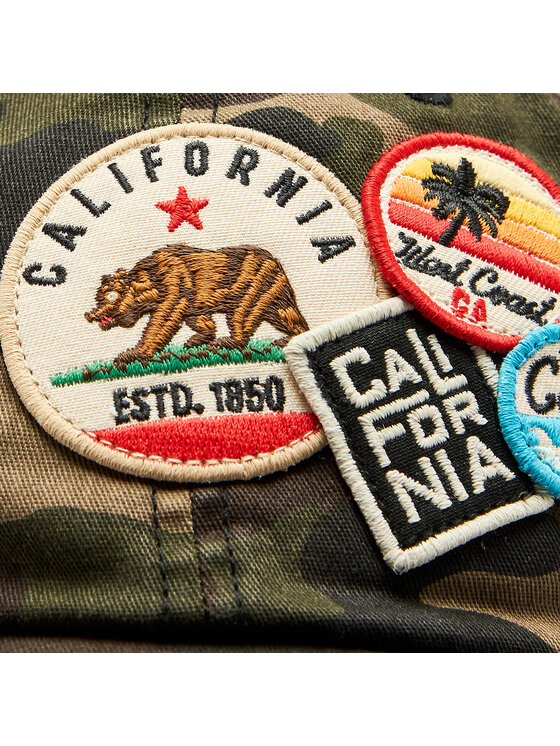 American Needle American Needle Kšiltovka Iconic - CALI SMU705A-CALI Zelená