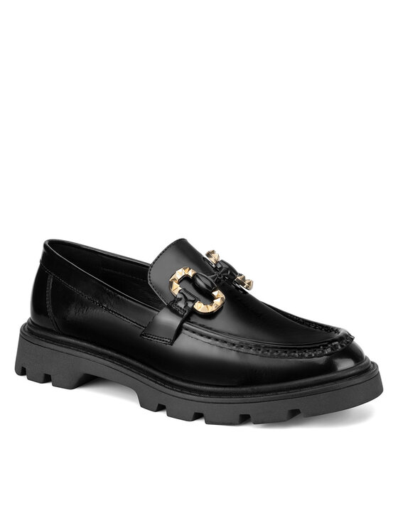 Badura Badura Loafersy SOPHIA-116675 Czarny