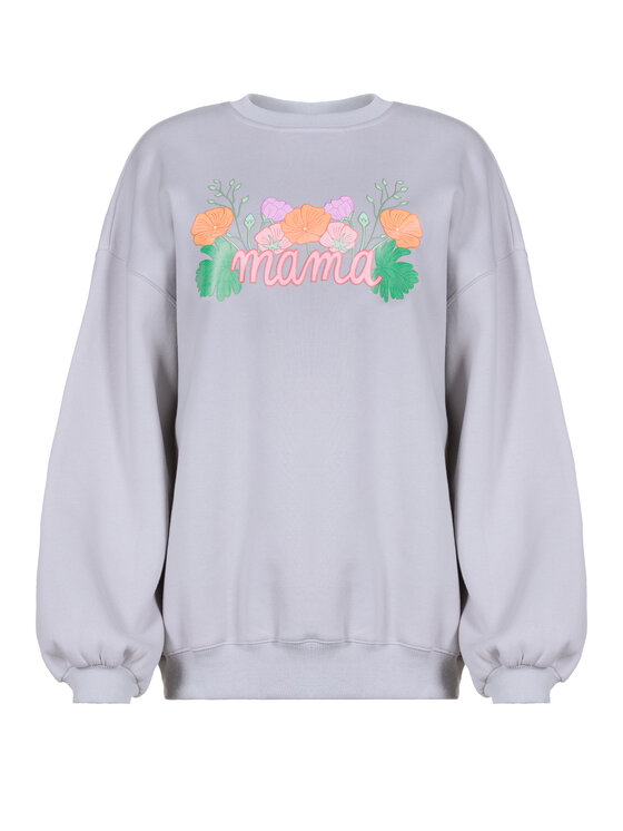 LAURELLA LAURELLA Mikina Laurella 1TU007251 Šedá Regular Fit