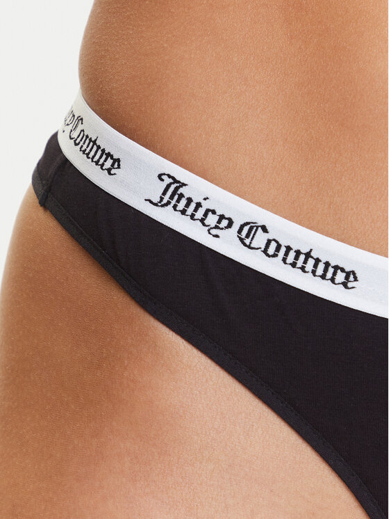 Juicy Couture Juicy Couture Sada 3 kusů string kalhotek Diana JCLTH224571 Barevná