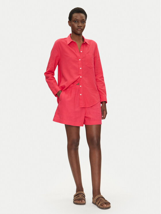 Gap Gap Сорочка 885287-14 Рожевий Regular Fit
