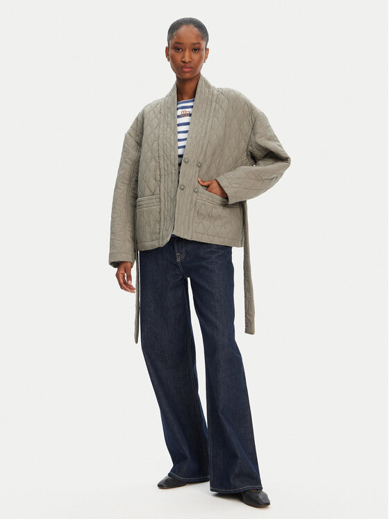 Munthe Munthe Demisezoninė striukė Pifita 252151525201 Žalia Regular Fit