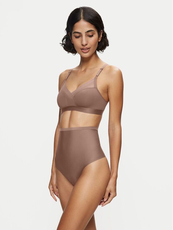 Triumph Triumph Kalhotky string Shape Smart 10209535 Hnědá