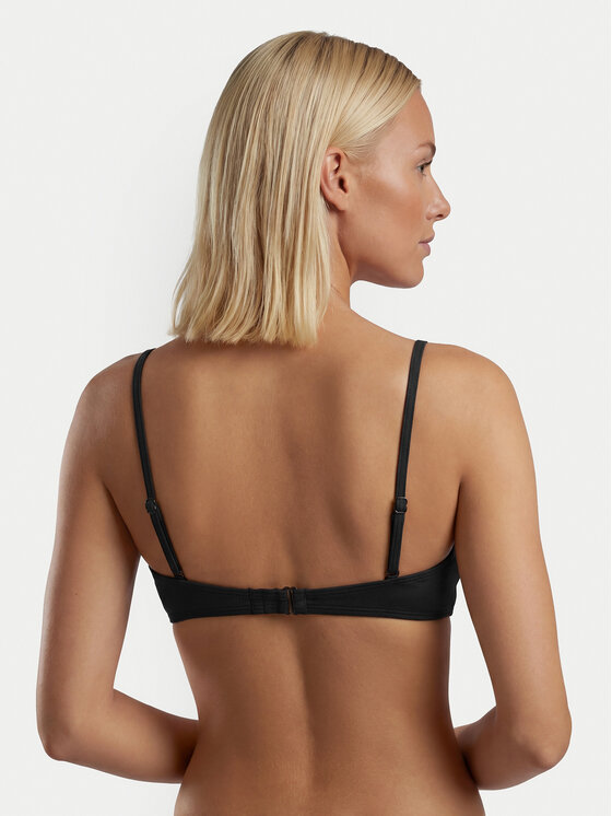 Roxy Roxy Vrchní část bikin Solid Essentials ERJX305692 Černá