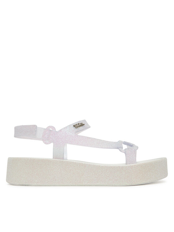 Női Szandál Melissa, Méret: 40, Fehér, Melissa Sun Downtown Platform II Ad 36129