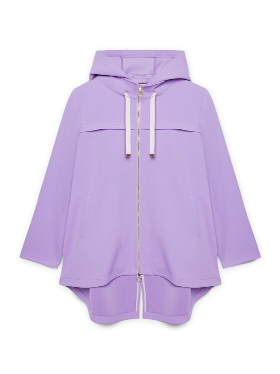 Fiorella Rubino Fiorella Rubino Cappotto F412T001301N009 Viola A-Line Fit