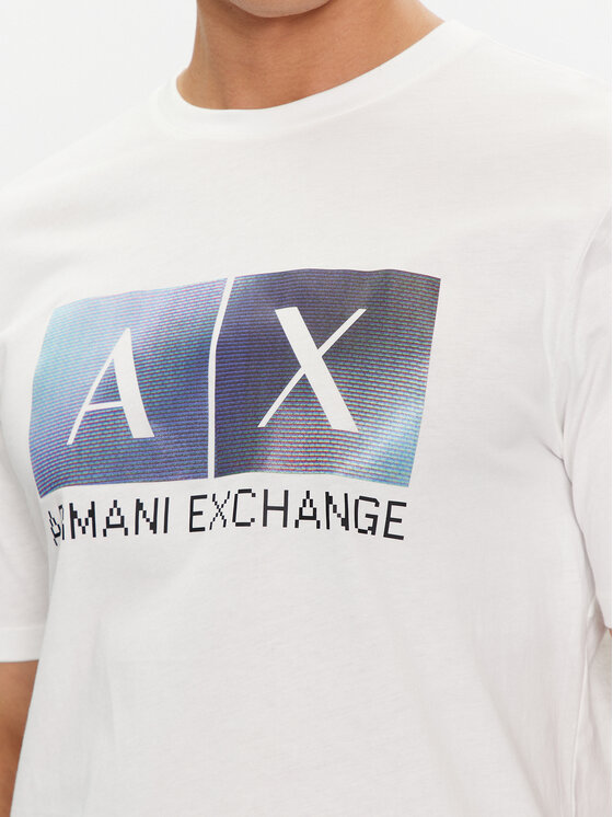 Armani Exchange Armani Exchange T-Shirt 3DZTJB ZJBYZ 1116 Bílá Regular Fit