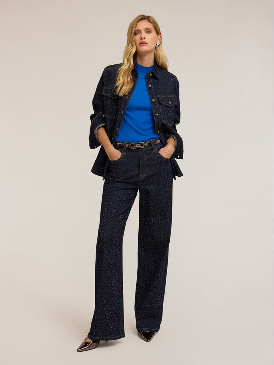 Motivi Motivi Jeans P597Q004141N034 Blu Over Fit