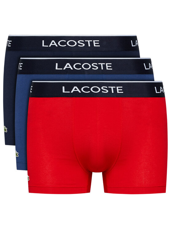 Lacoste 3 bokseršortu pāru komplekts 5H3389 Daudzkrāsains